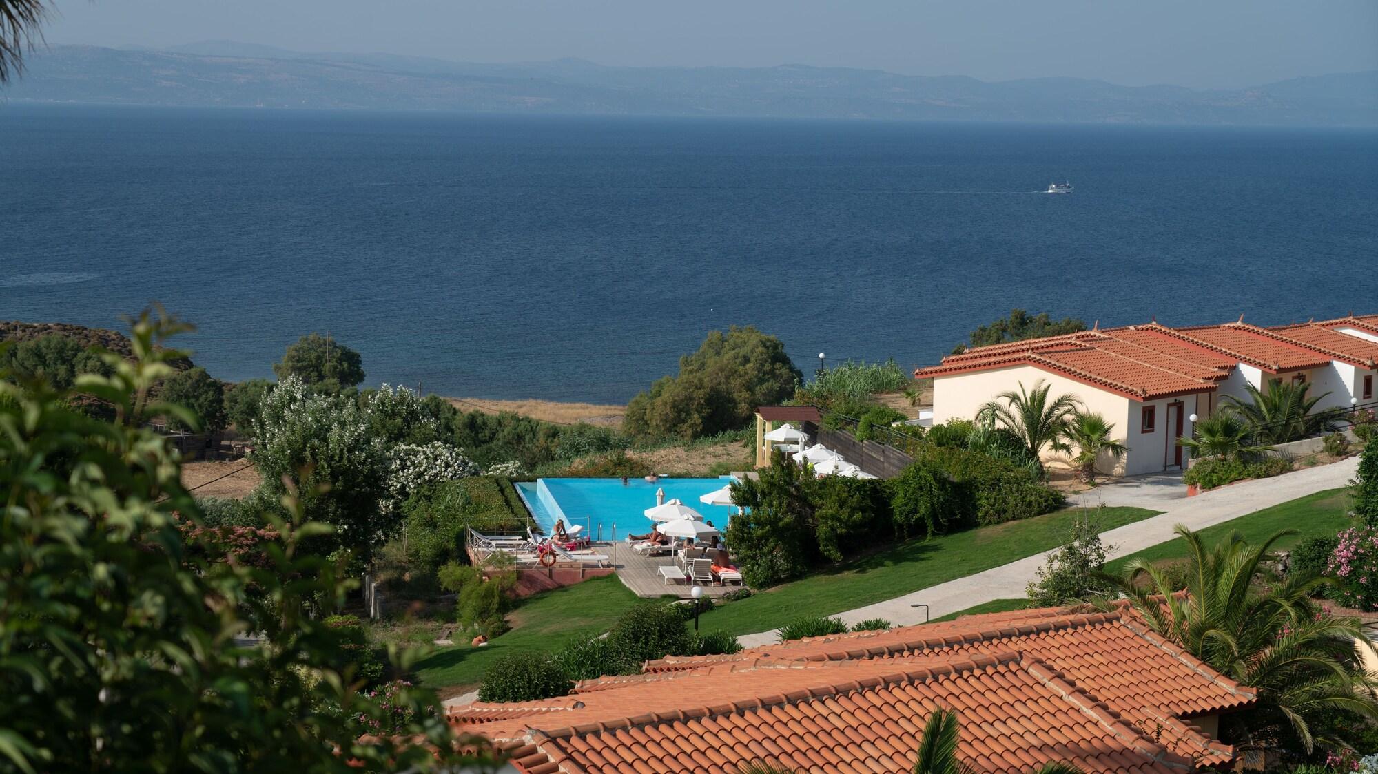 Belvedere Aeolis Hotel Mythimna Exterior foto