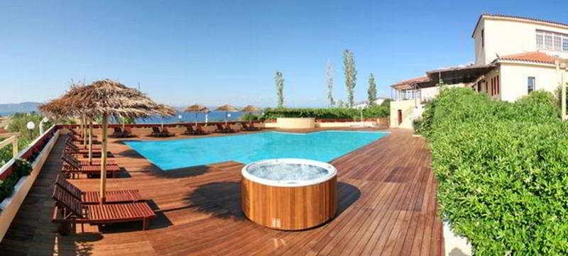 Belvedere Aeolis Hotel Mythimna Exterior foto
