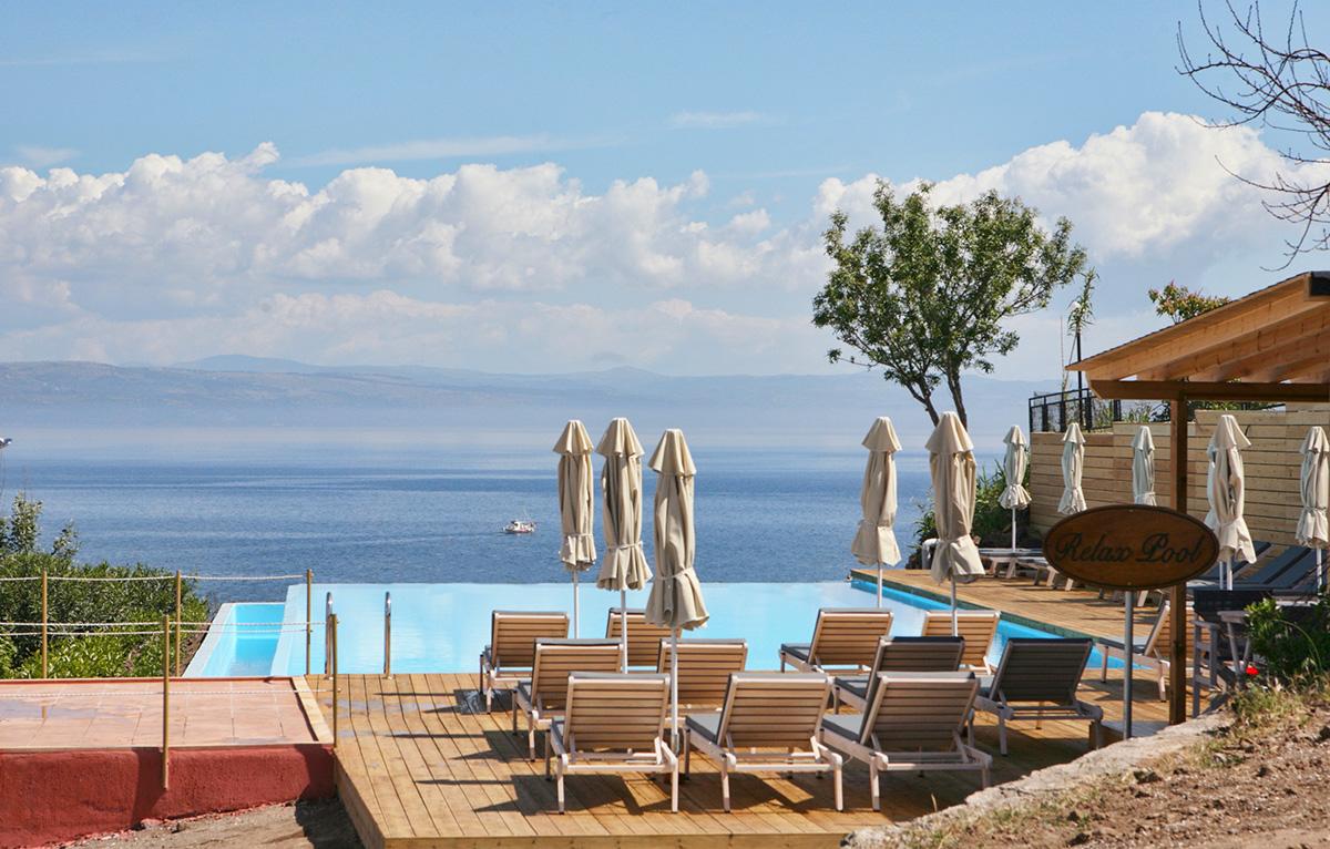 Belvedere Aeolis Hotel Mythimna Exterior foto