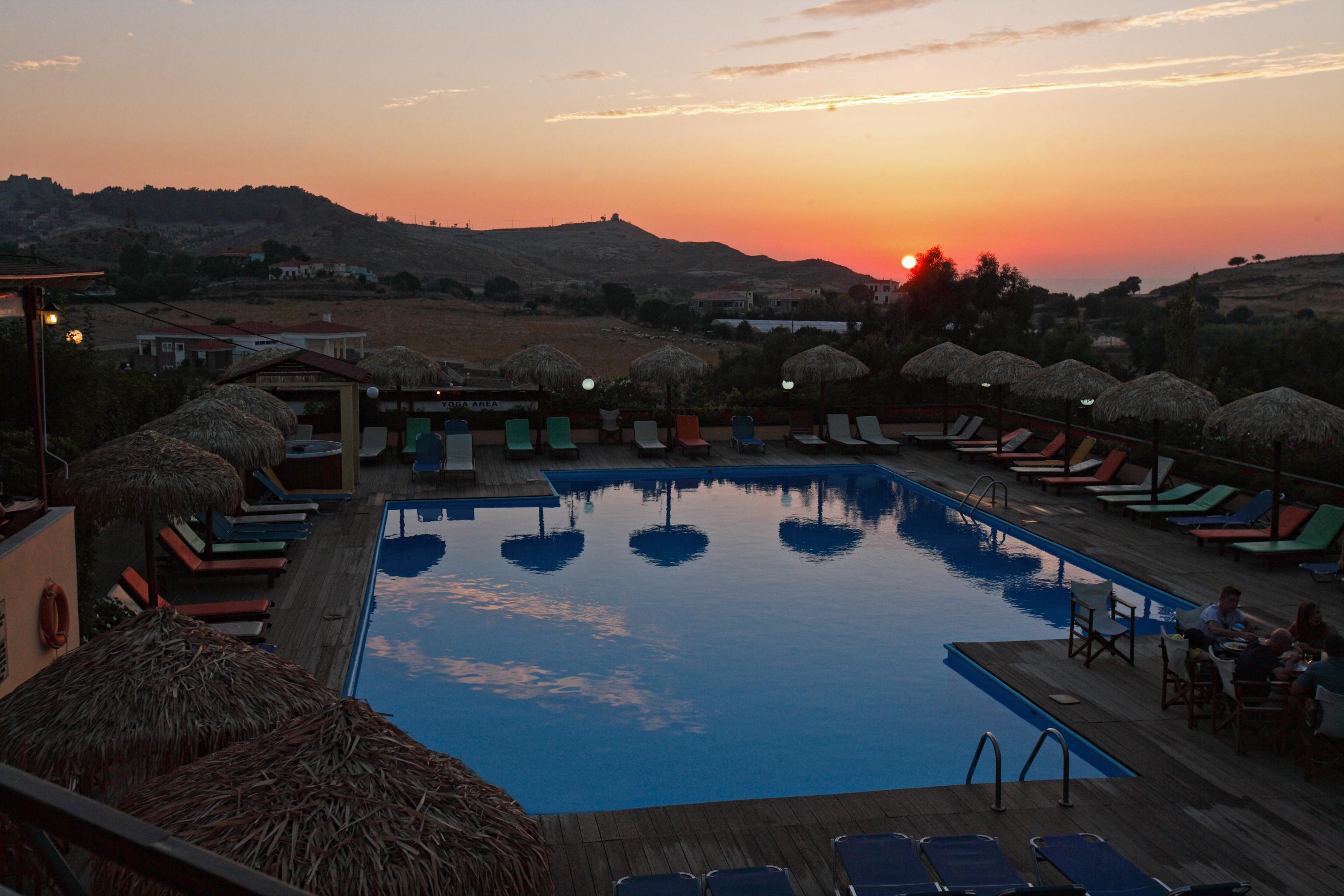 Belvedere Aeolis Hotel Mythimna Exterior foto